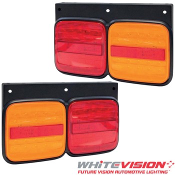 330 Series LED Combination Lamps - Stop / Tail / Indicator - 330mm x 200mm 330 Series LED Combination Lamps - Stop / Tail / Indicator - 330mm x 200mm